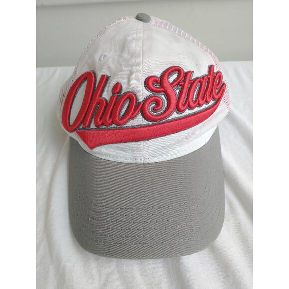 Ohio State Buckeyes cap mesh snapback hat - Picture 1 of 8